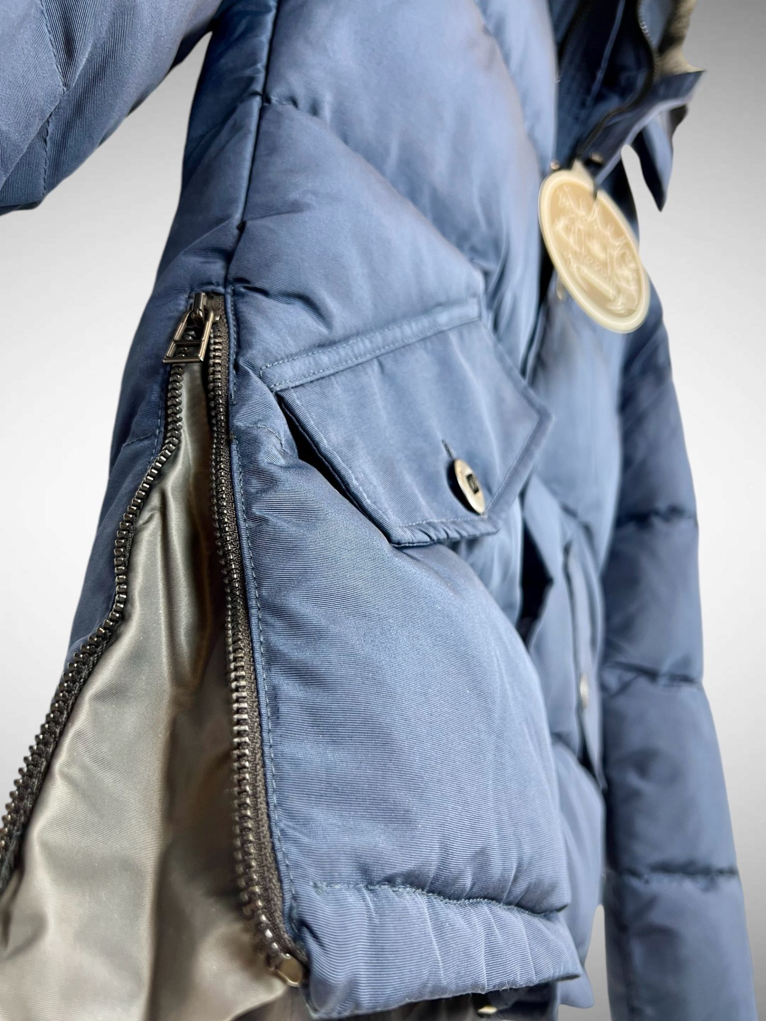 Men Fur Hooded Winter Jacket